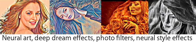 artă neurală, efecte de vis profund, filtre foto, dreamscope